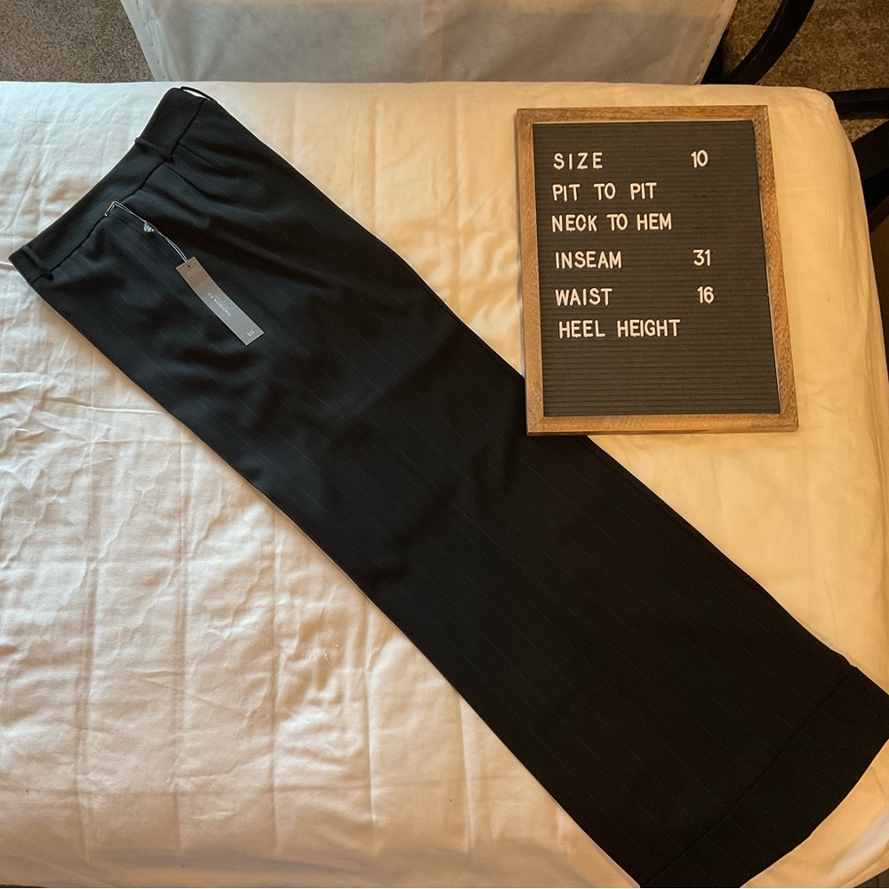 Ann Taylor Black Wide Leg Pants